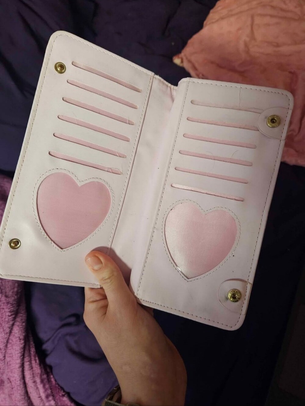 Sugar bones cute & naughty large zip-around wallet - Picture 2 of 4